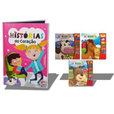 Imagem de Coleção Conhecendo Os Sons Da Fazenda: Vaquinha, Cavalo e Cachorrinho 