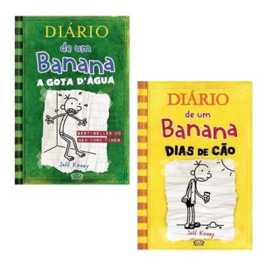 Imagem de Kit C/2 Livros - Diário De Um Banana Volumes 3 e 4 - Capa Cartão - VR 