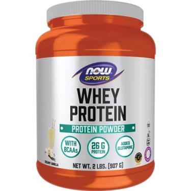 Imagem de NOW Foods Sports Whey Protein Natural Vanilla - 900 g