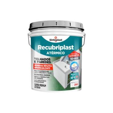 Imagem de Manta Líquida Telhados e Paredes Branca BD 4kg Recubriplast Sinteplast