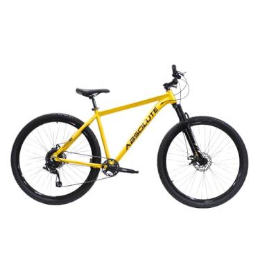 Imagem de Bicicleta Aro 29 Absolute Nero 5 Quadro Alumínio 18 Velocidades Freio a Disco (Amarelo, 13,5)