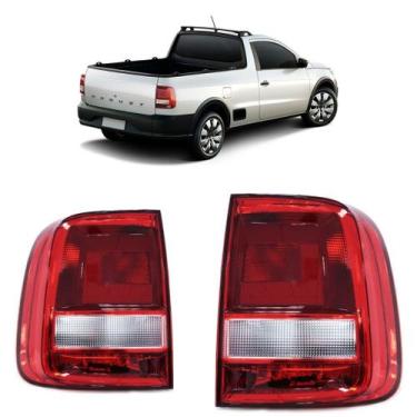 Imagem de Lanterna Traseira Saveiro G8 2019 A 2022 Bicolor - Automotive Imports,
