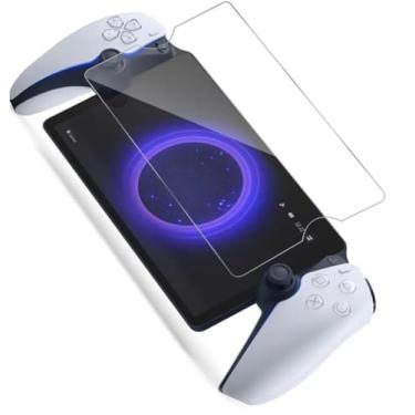Imagem de Película De Vidro Anti Risco Compatível Console Remoto Portatil Ps5