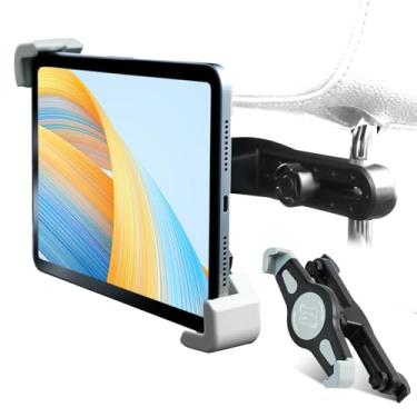 Imagem de XUKEY Suporte para tablet para encosto de cabeça para carro, assento traseiro, suporte para celular para iPad Pro Air Mini, Galaxy Tab, Fire HD, celular de 7-11 polegadas, tablets e dispositivos