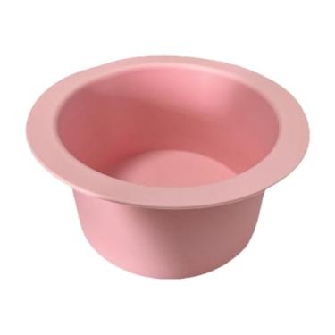 Imagem de Zialofi Tigela de silicone para derreter cera, forro aquecedor de cera reutilizável, 500 ml, fácil de limpar, ferramenta de depilação para salão, casa