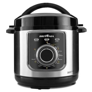 Imagem de Panela De Pressão Britânia BPP01PI Multifuncional 3L 110V