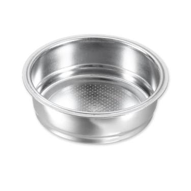 Imagem de Joyzan Cesta de filtro não pressurizada, copo de filtro de café em pó de aço inoxidável de 51 mm, reutilizável, removível, poroso, lavável, coador, filtro, máquina de café expresso, cozinha, casa