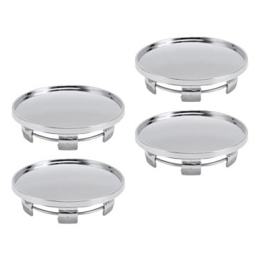 Imagem de Akozon Tampa de Tampa do Cubo Central do Snap On Wheel, Diâmetro Externo de 69 Mm, Excelente Vedação, Abdominais Requintados, Compatível Com Cubo de Roda de Carro Original, Proteção (Eletroplado)