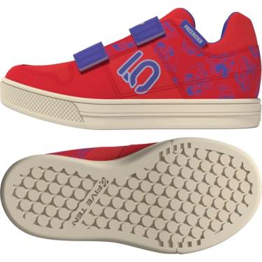 Imagem de adidas Tênis infantil unissex Five Ten X Disney Freerider VCS (criança pequena), Rubi puro/tom violeta/branco maravilha, 16