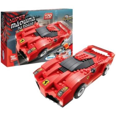 Imagem de Blocos Para Montar Super Máquina Na Cidade 170 Peças Fricção - Xalingo