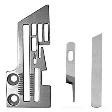 Imagem de Chapa Agulha + Faquinhas Overlock Interlock 2ag Gn6-5 Gn800 - Evolvere