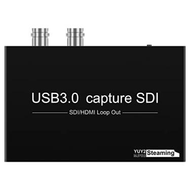 Imagem de Wiistar Placa de captura de vídeo SDI 1080P60fps HDMI/SDI para dispositivo de captura de áudio e vídeo USB 3.0 com gravação de vídeo SDI Loopout USB para transmissão ao vivo da câmera