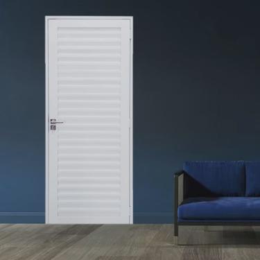 Imagem de Porta Palheta de Alumínio 210 X100cm Linha 30 Lado Esquerdo