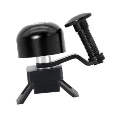 Imagem de Dynwave Campainha de bicicleta, som alto e claro, leve, acessórios para ciclismo, anel de guidão para bicicletas de estrada ao ar livre, Preto