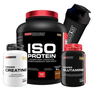 Imagem de Kit Iso Protein 2Kg+ Power Creatina 100G+ Power - Bodybuilders