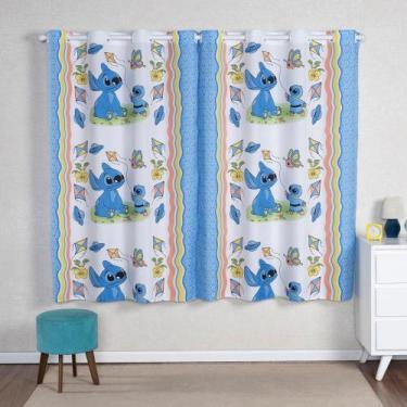 Imagem de Cortina Infantil Decorativa Para Quarto Personagens Animados 2,70x1,70