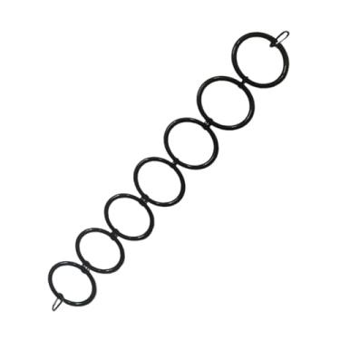Imagem de Generic Anéis de arco de cobras, anéis de enriquecimento para escalada de cobras, bola de píton, balanço de corrente, brinquedo para animais de estimação, 7 Anéis