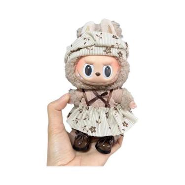 Imagem de Roupas De Boneca Labubu De 17 Cm Moda Fofa V1V2 Idol DIY Presente Para
