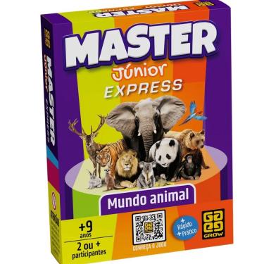 Imagem de Jogo Master Junior Express Mundo Animal - Grow
