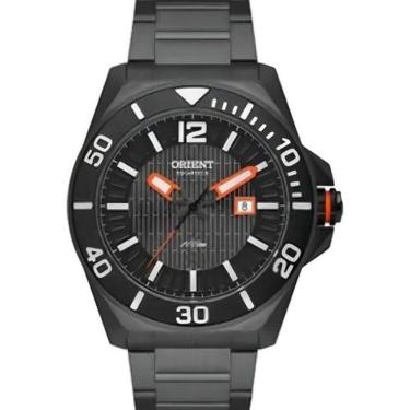 Imagem de Relógio Orient Solartech Todo Aço Banho Ip Black Mpss1051