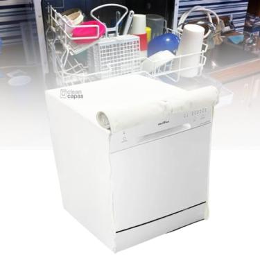 Imagem de CAPA PARA LAVA LOUÇAS BRITANIA 8 SERVIÇOS IMPERMEÁVEL (BRANCO)