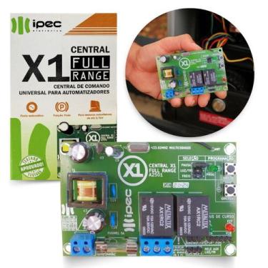 Imagem de Placa Central Motor P/ Portão Full Range X1 Full Range Ipec - Ipec