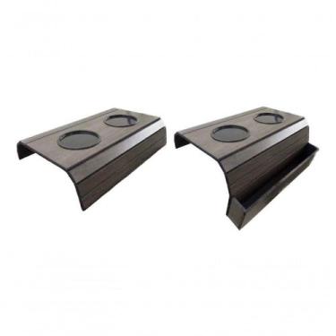 Imagem de Kit 01un Esteira Sofá Copos E 01un Copos E Controle Tabaco - MA SORPRE