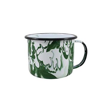 Imagem de Caneca 10 Esmaltado Marmorizada Verde 670 ml - Ewel