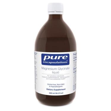 Imagem de Suplemento Pure Encapsulations Líquido de Glicinato de Magnésio 480 mL