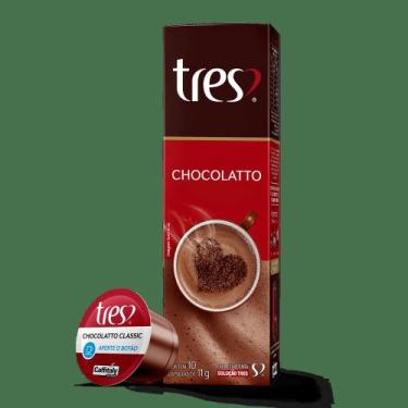 Imagem de Chocolate Quente Em Cápsula Chocolatto Tres Caixa 110g 10 Unidades - 3