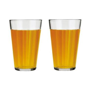 Imagem de Jogo 2 Copo Americano Vidro Long Drink 450ml Cristal Nadir - NADIR FIG