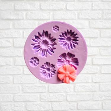 Imagem de Molde de silicone margarida confeitaria biscuit f628 - CM