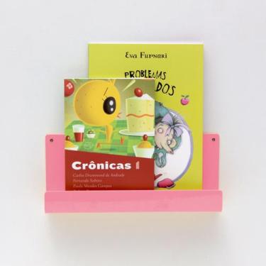 Imagem de Organizador Porta Livros e Revisteiro de Parede Infantil Ros - Quartin
