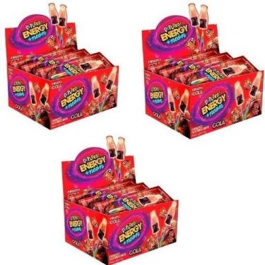 Imagem de Pirulito Energy Palitinho Fluorescente Sabor Cola 90 Un - Danilla food