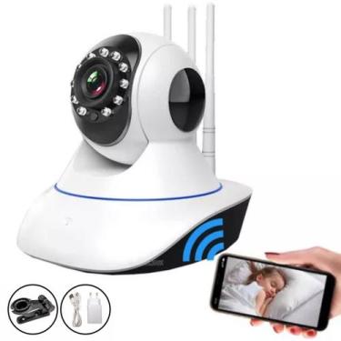 Imagem de Camera Ip Wifi Portátil Pequena Robo Hd Audio Yoosee Função Siga-me - 