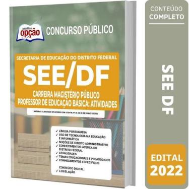 Imagem de Apostila Sedf - Professor De Educação Básica Atividades - Apostilas Op