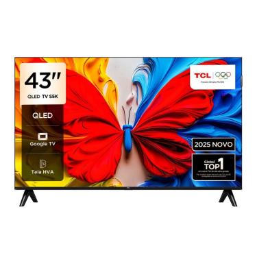Imagem de Smart TV 43” TCL 43S5K QLED Full HD Google TV Wi-Fi 