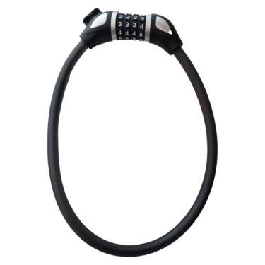 Imagem de Cadeado de segurança para bicicletas 80cm com chave - Lightbek Officia