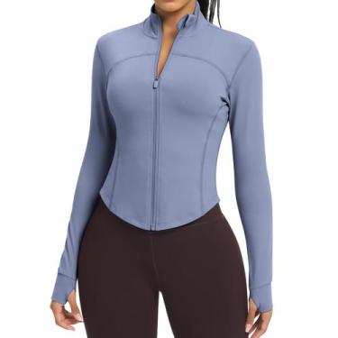 Imagem de Jaqueta, cor de pele, leve, zíper, ioga, corrida feminina - Colorskin