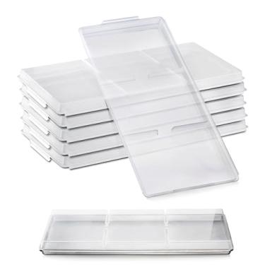 Imagem de Tampas de bandeja grande para secador de gelo Harvest Right Bandejas grandes. Pacote com 6 peças para acessórios de liofilização direita