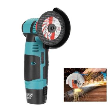 Imagem de Esmerilhadeira Portatil Serra Lixadeira Angular Corte Polimento Sem Pi