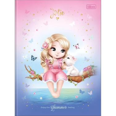 Imagem de Caderno Brochura Pequeno Universitário Jolie 80 Fls -Tilibra