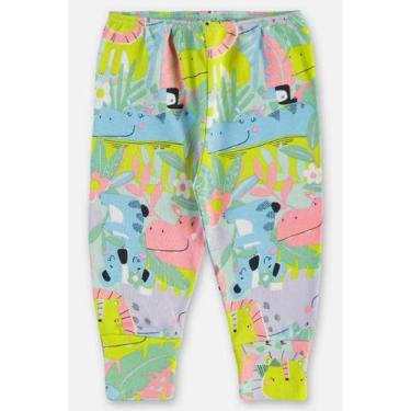 Imagem de Calça em Suedine para Bebê Menina Up Baby, Verde, RN
