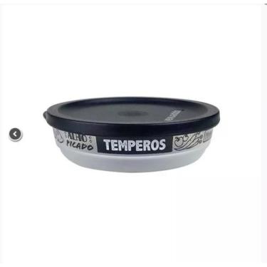 Imagem de Tupperware Refri Line Redondo 200ml Temperos  Geladeira, PB