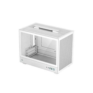 Imagem de Gabinete Deepcool Ch160 Mini Tower Vidro Temperado Branco