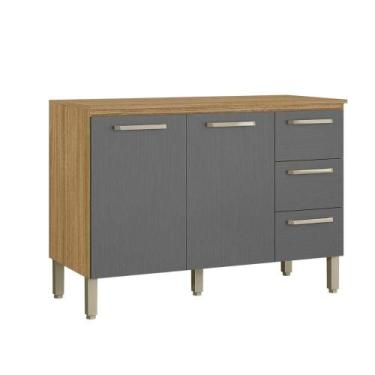 Imagem de Balcão de Pia 120 cm para Cozinha Ametista Ametista Kits Paraná, Freij