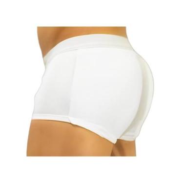 Imagem de Cueca Modeladora com Enchimento Empina Bumbum Alça Bumbum Mini Boxer -