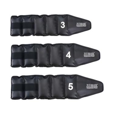 Imagem de Kit Caneleira Peso Tornozeleira 3kg 4kg 5kg Academia Zuí Bra