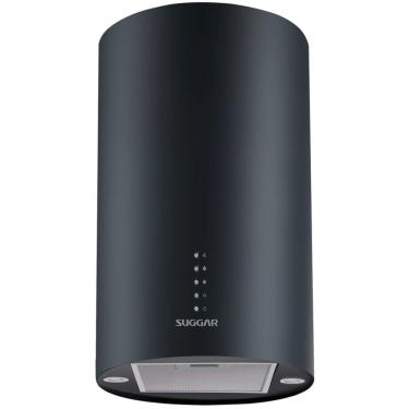 Imagem de Coifa De Ilha Suggar Quartzo 35cm Preta TP3522PT 220V