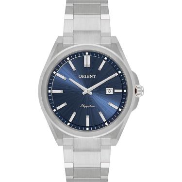 Imagem de Relógio Orient Masculino Ref: Mbss1512 D1sx Slim Prateado